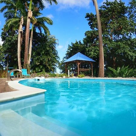 Gite Kaz A Topaze, Piscine, Jardin Tropical Sainte-Rose Exteriör bild