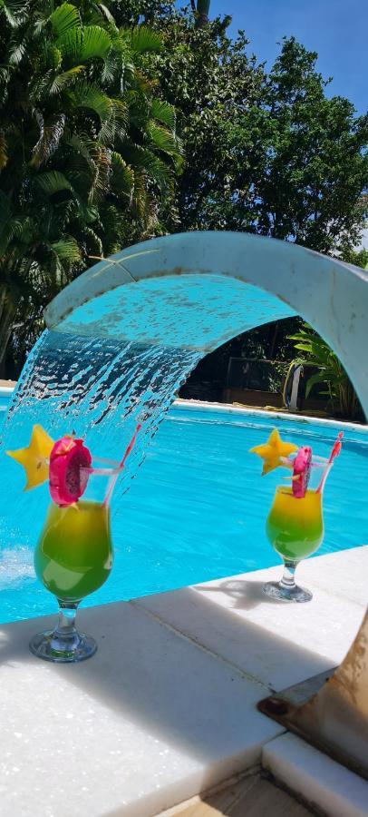 Gite Kaz A Topaze, Piscine, Jardin Tropical Sainte-Rose Exteriör bild