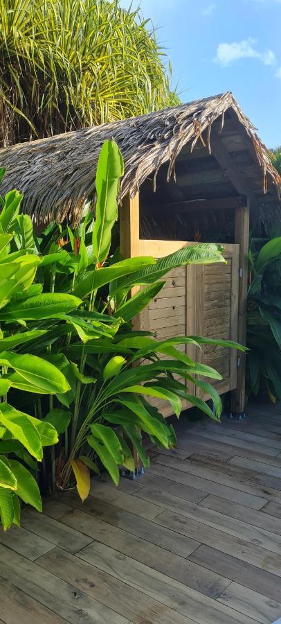Gite Kaz A Topaze, Piscine, Jardin Tropical Sainte-Rose Exteriör bild